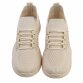 Damen Low-Sneakers - beige