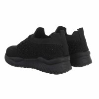 Damen Low-Sneakers - black