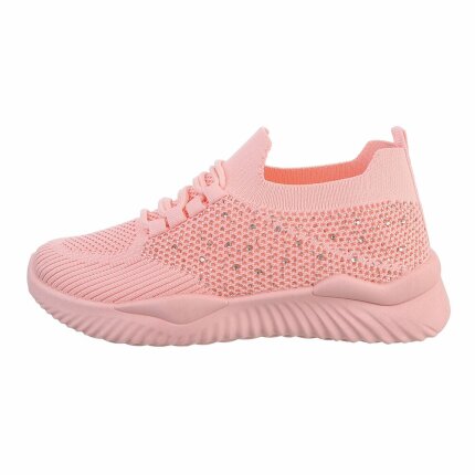 Damen Low-Sneakers - pink - 12 Paar