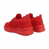 Damen Low-Sneakers - red