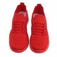 Damen Low-Sneakers - red
