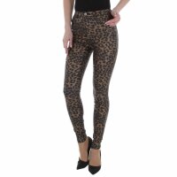 Damen Skinny-Hose von Laulia - leo