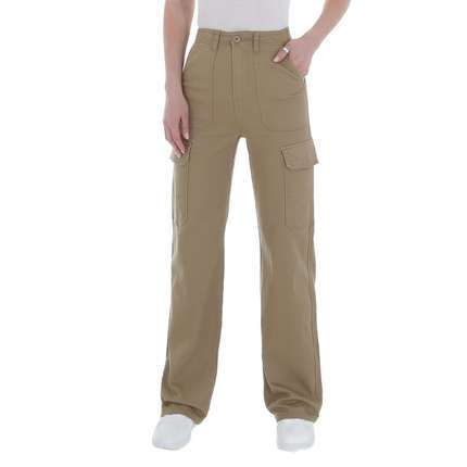 Damen Stoffhose von Laulia - beige