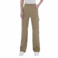 Damen Stoffhose von Laulia Gr. M/38 - beige