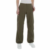 Damen Stoffhose von Laulia - khaki