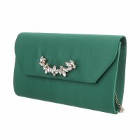 Damen Clutch - D.green