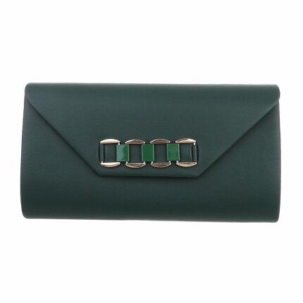 Damen Clutch - D.green
