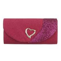 Damen Clutch - fuxia