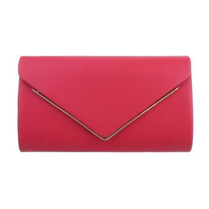 Damen Clutch - fuxia