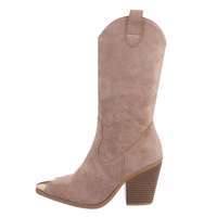 Damen Western- & Bikerboots - nudesuede