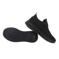 Damen Low-Sneakers - black