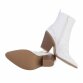 Damen Western- & Bikerboots - whitepu