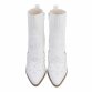 Damen Western- & Bikerboots - whitepu