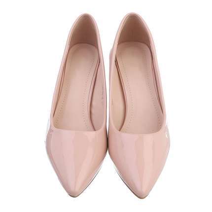 Damen High-Heel Pumps - beige