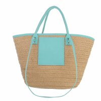 Damen Schultertasche - aquagreen