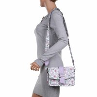 Damen Schultertasche - liliac