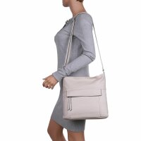 Damen Schultertasche - beige