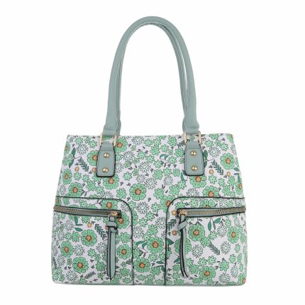 Damen Schultertasche - green