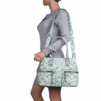 Damen Schultertasche - green