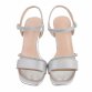 Damen Sandaletten - silver