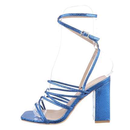 Damen Sandaletten - blue Gr. 38