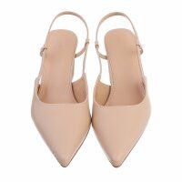 Damen Sandaletten - beige