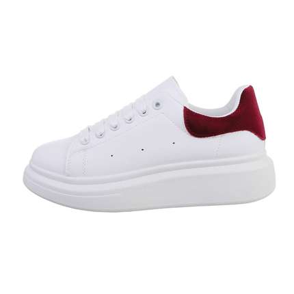 Damen Low-Sneakers - maroon