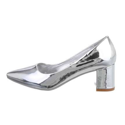 Damen Klassische Pumps - silver