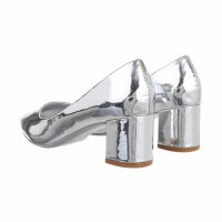Damen Klassische Pumps - silver