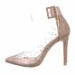 Damen High-Heel Pumps - champagne - 12 Paar