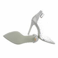 Damen High-Heel Pumps - silver