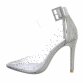 Damen High-Heel Pumps - silver