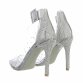 Damen High-Heel Pumps - silver