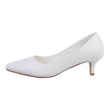 Damen Klassische Pumps - white