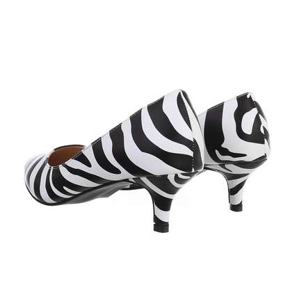 Damen Klassische Pumps - zebra