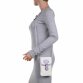 Damen Schultertasche - purple