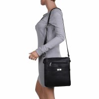 Damen Schultertasche - black
