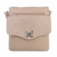 Damen Schultertasche - taupe