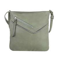 Damen Schultertasche - green