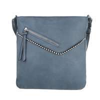 Damen Schultertasche - skyblue