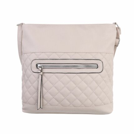 Damen Schultertasche - beige