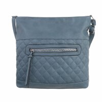 Damen Schultertasche - skyblue