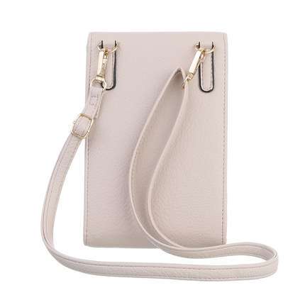 Damen Schultertasche - beige