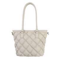 Damen Schultertasche - beige