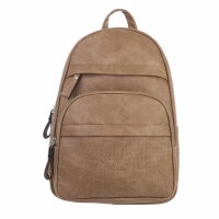 Damen Rucksack - taupe