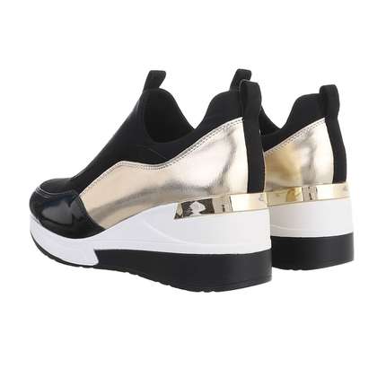 Damen High-Sneakers - goldblack