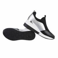 Damen High-Sneakers - silverblack