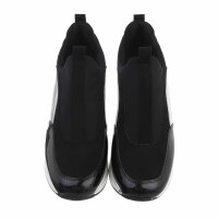 Damen High-Sneakers - silverblack