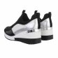 Damen High-Sneakers - silverblack
