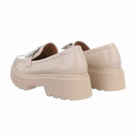 Damen Slipper - beige